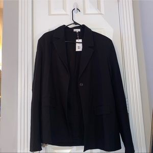 danielle bernstein weworewhat black oversize blazer NWT